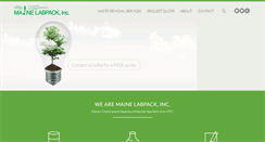 Desktop Screenshot of mainelabpack.com